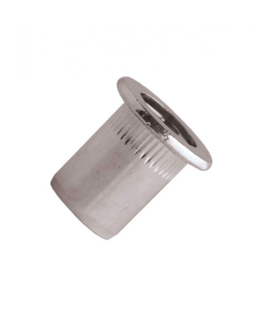 50 ÉCROU CRANTÉ ACIER TR M6-30